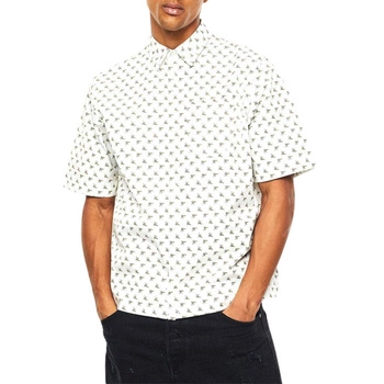 Koszula męska Diesel Atwood z krótkim rękawem bawełniana w banany